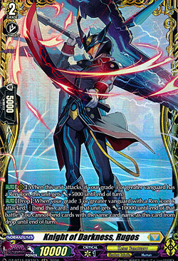 Knight of Darkness, Rugos