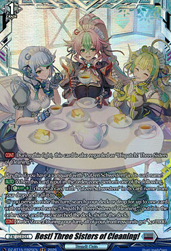 Rest! Three Sisters of Cleaning!