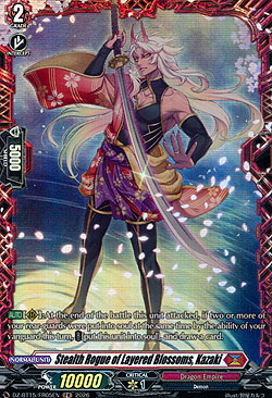 Stealth Rogue of Layered Blossoms, Kazaki