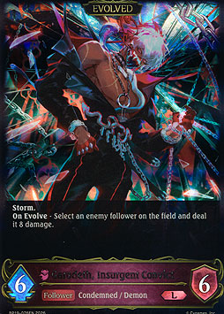 Garodeth, Insurgent Convict (Evolved)