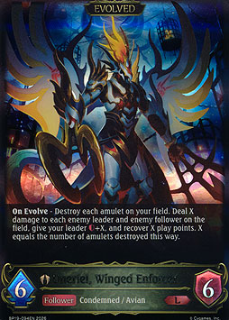 Uneriel, Winged Enforcer (Evolved)