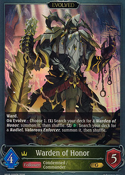 Warden of Honor (Evolved)