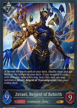 Zerael, Regent of Rebirth