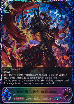 Azurifrit, Heir to Disdain