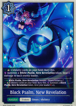 Black Psalm, New Revelation