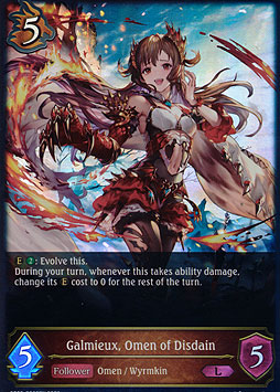 Galmieux, Omen of Disdain