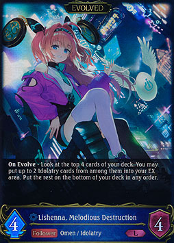 Lishenna, Melodious Destruction (Evolve)