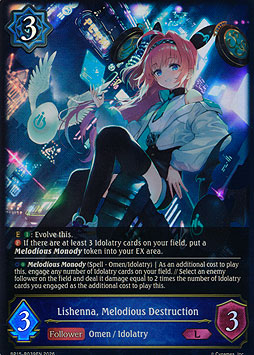 Lishenna, Melodious Destruction
