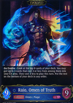 Raio, Omen of Truth (EVOLVED)