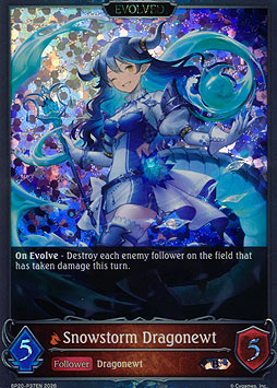Snowstorm Dragonewt (Evolved)