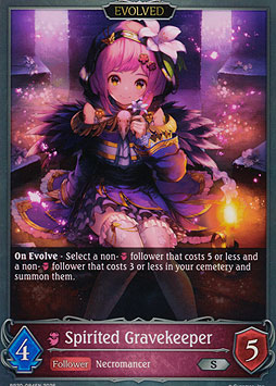 Spirited Gravekeeper (Evolved)