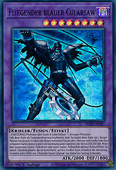Fliegender blauer Cularsaw