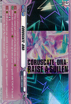 CORUSCATE -DNA