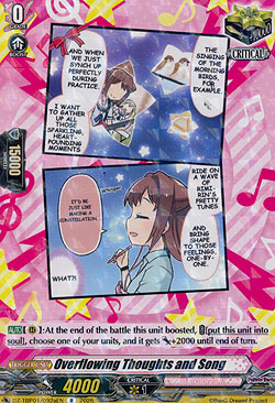Overflowing Thoughts and Song