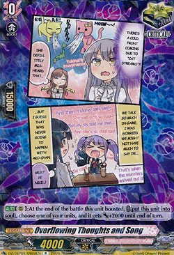 Overflowing Thoughts and Song