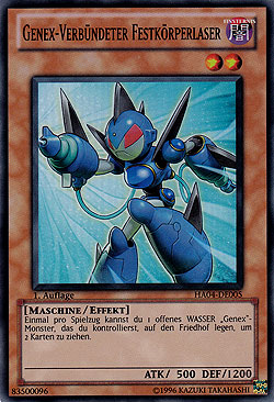 Genex-Verbündeter Festkörperlaser