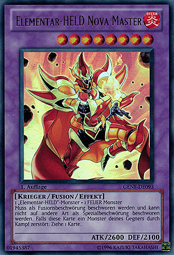 Elementar-HELD Nova Master Generation Force Boosterserien Einzelkarten ...