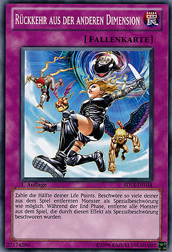 Rückkehr aus der anderen Dimension