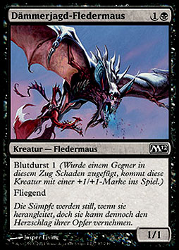 Dämmerjagd-Fledermaus