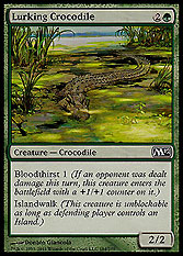 Lurking Crocodile