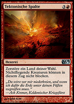 Tektonische Spalte