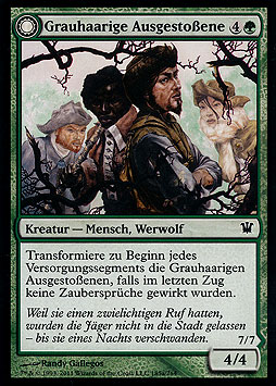 Grauhaarige Ausgestoßene