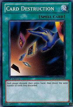 Card Destruction