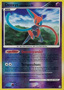 Deoxys Speedform