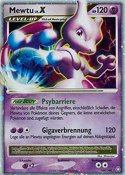 Mewtu LV.X Erwachte Legenden Boosterserien Einzelkarten Pokemon MAWO CARDS