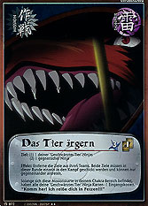 Das Tier ärgern