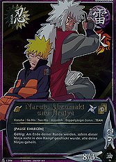 Naruto Uzumaki und Jiraiya