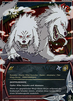 Zweiköpfiger Wolf